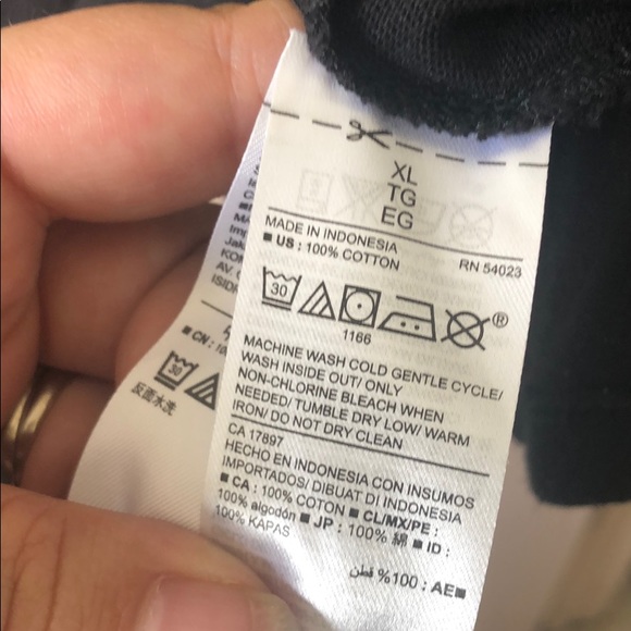 Old Navy Black Pull Over Black Crew Dress - Picture 5 of 7